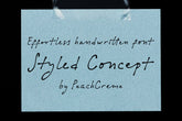 Styled Concept // Casual font