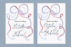 Elisabeth Darlington // Font with Bows