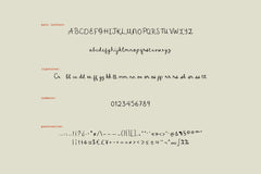 Almond Biscotti // Charming Font