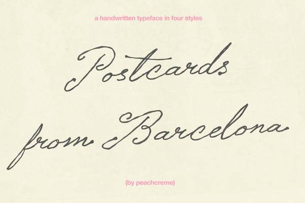 Postcards from Barcelona