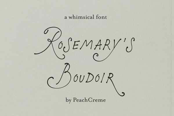 Rosemary's Boudoir
