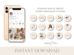 Melanie Boho Social Media Story Covers