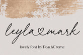 Leyla Mark//Lovely Script