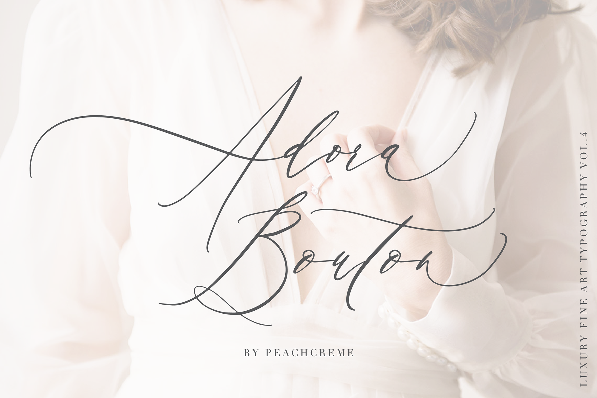 Adora Bouton Script , , - peachcreme.com