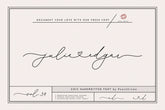 Julie Edgar Script Font