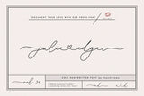 Julie Edgar Script Font