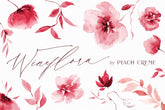 Wineflora // Watercolor Set