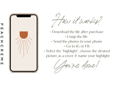 Melanie Boho Social Media Story Covers