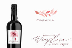 Wineflora // Watercolor Set