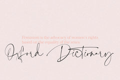 Feminist Casual Font