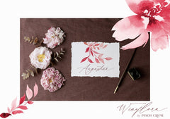 Wineflora // Watercolor Set