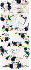 Bridal Navy // Watercolor Set