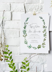 Modern Green // Watercolor Set