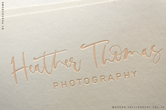 Bonjour // Modern Calligraphy , , - peachcreme.com