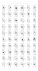 Naomi Instagram Story Covers , , - peachcreme.com