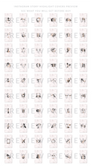 Belinda Instagram Story Covers , , - peachcreme.com