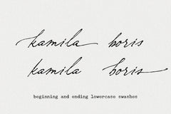 Nostalgia // vintage font