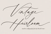 Vintage Heirloom// Modern Calligraphy