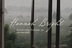 Nostalgia // vintage font