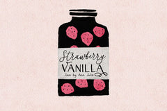 Blackberry Macarons // Font Trio