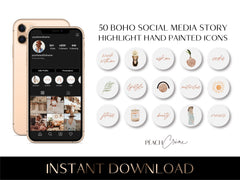 Jessica Boho Social Media Story Covers