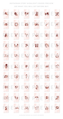 Anastasia Instagram Story Covers , , - peachcreme.com