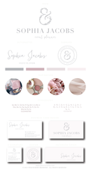 Sophia Jacobs Kit , Logo Design, - peachcreme.com