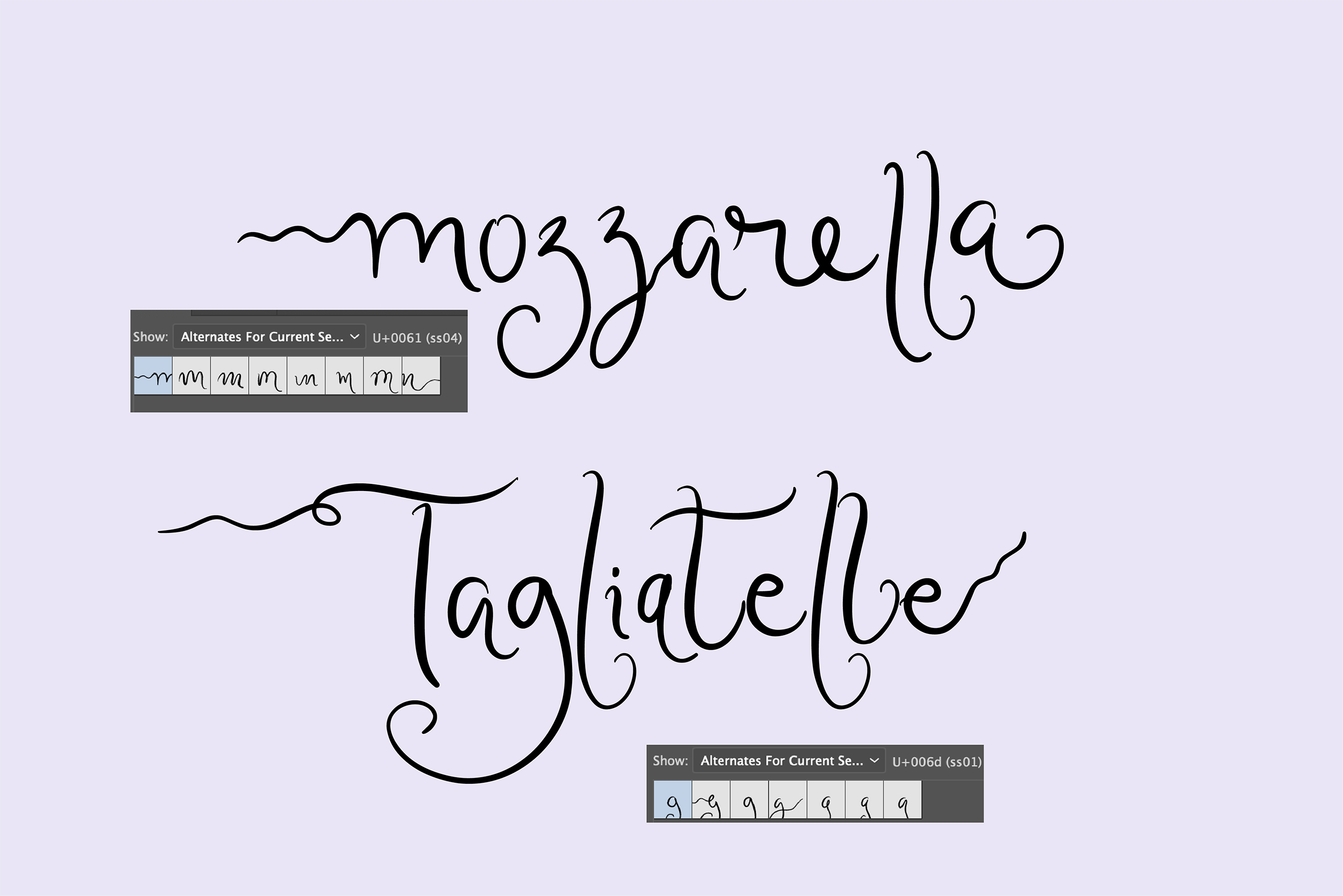 Letters from Madelyn // Quirky Script Font