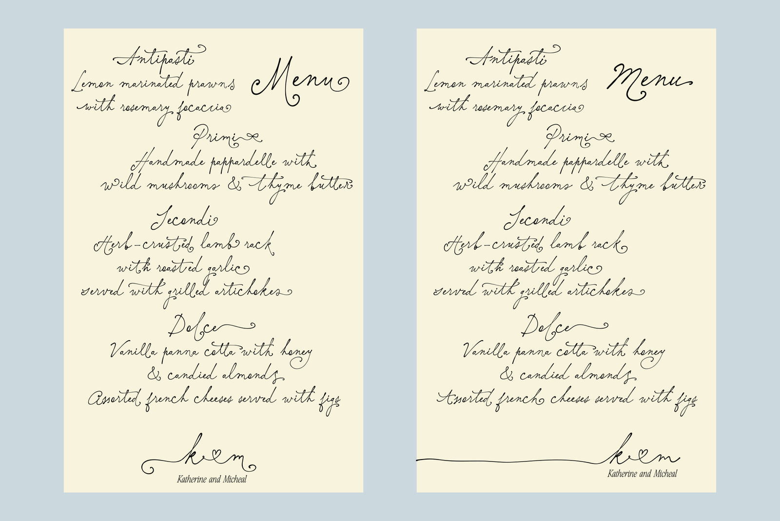 Elisabeth Darlington // Font with Bows