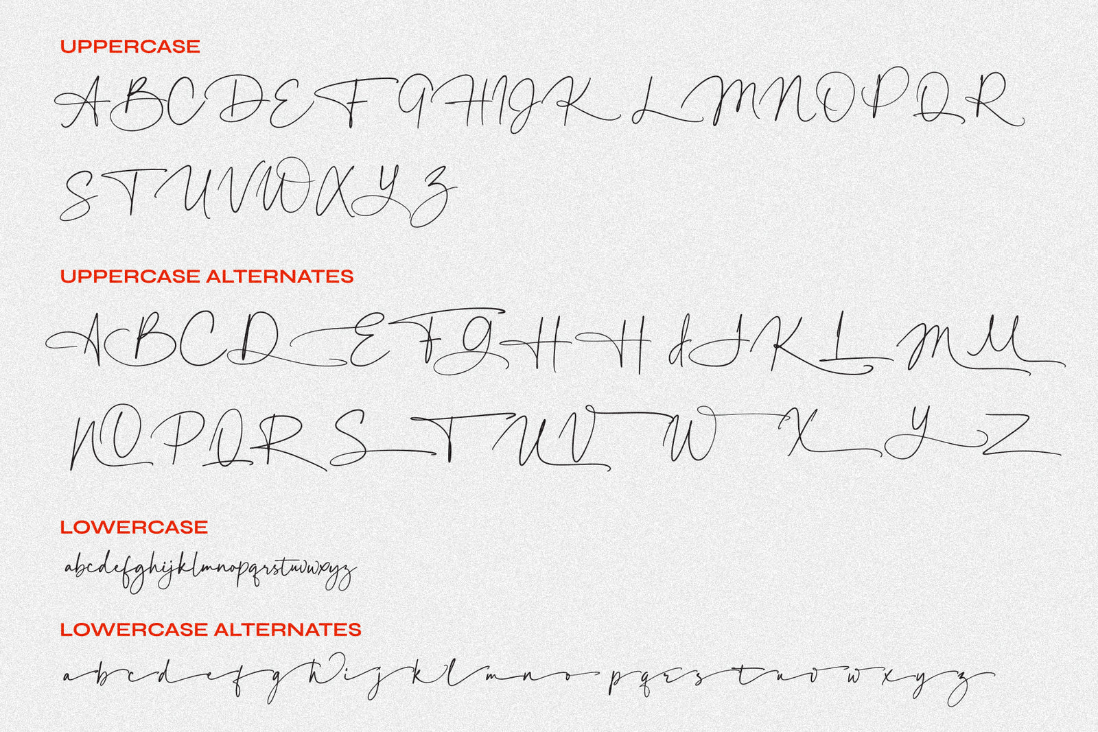 Harold Graham // Signature Font