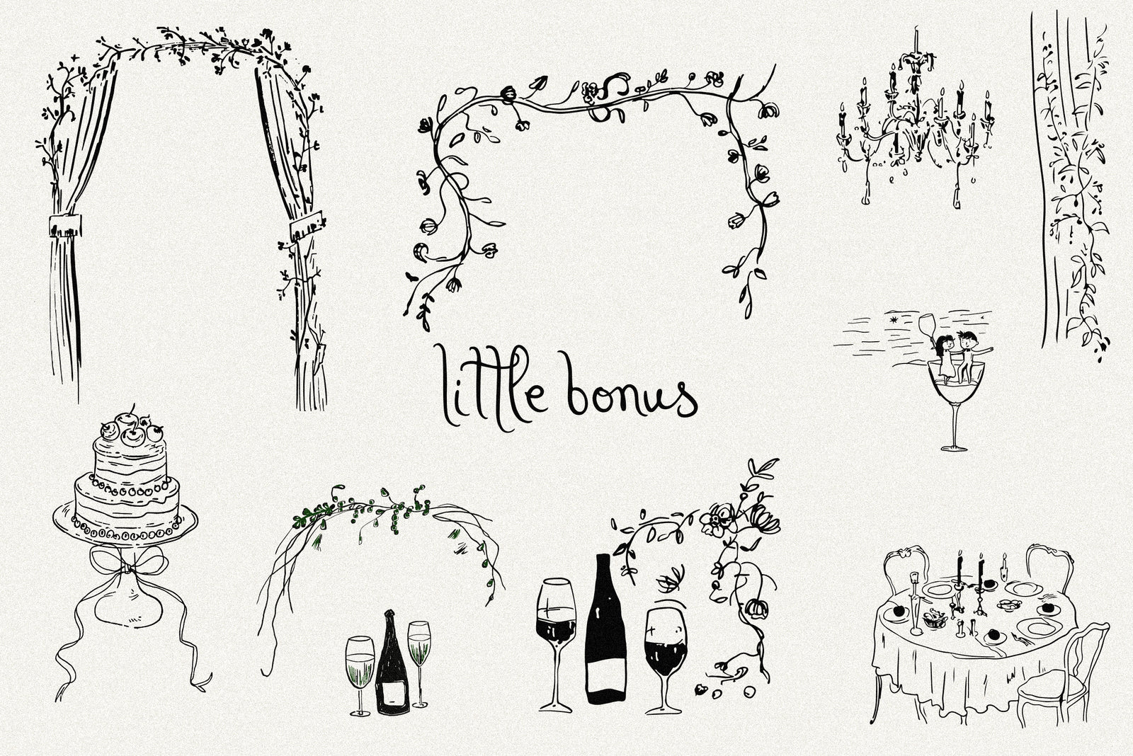 Amour de Brigitte // Quirky font