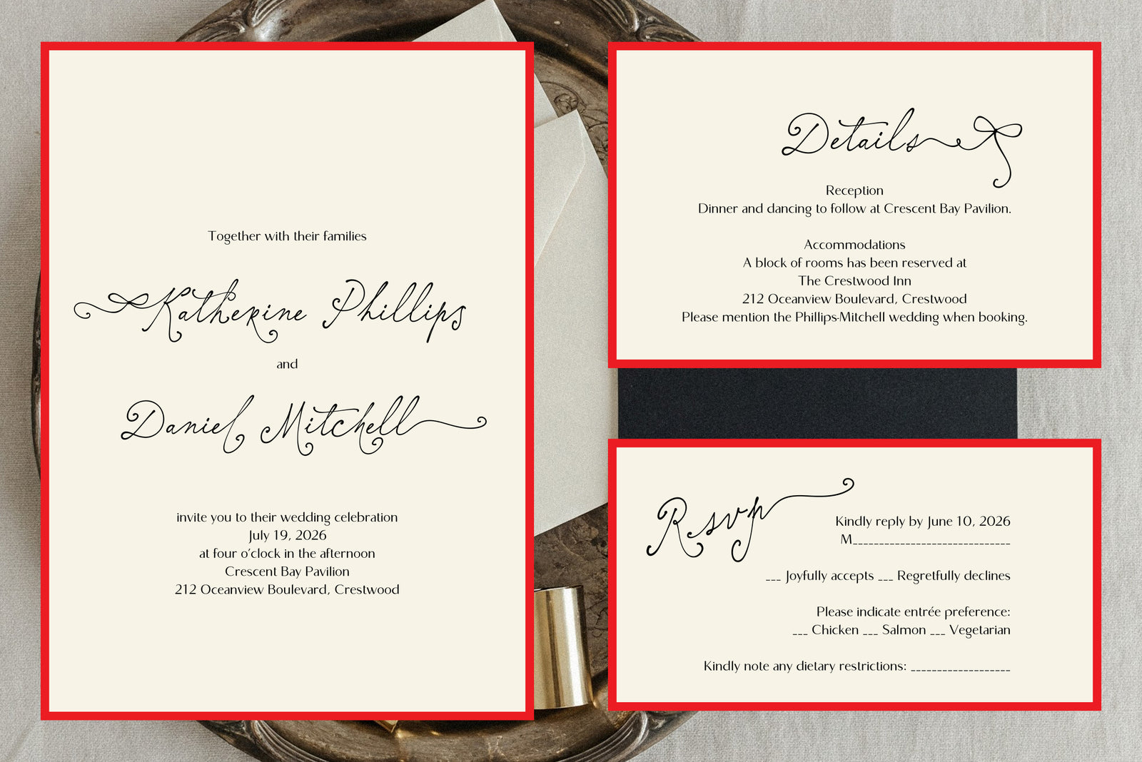 Elisabeth Darlington // Font with Bows