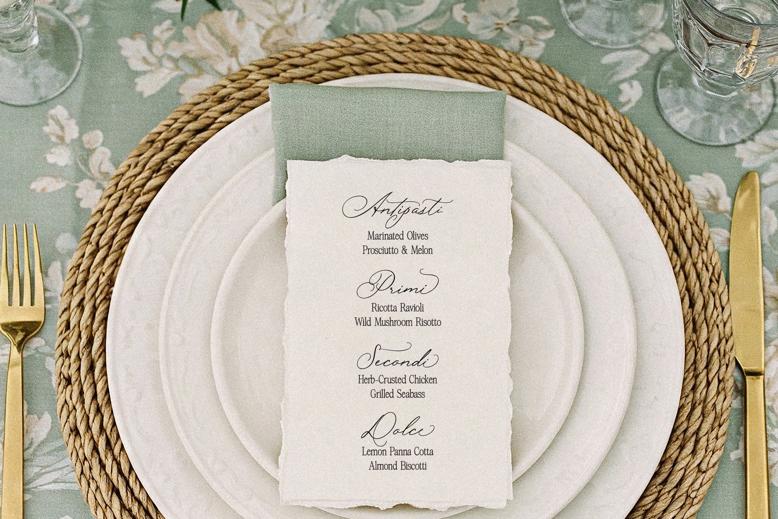 Rose Orchard Garden // Romantic Font