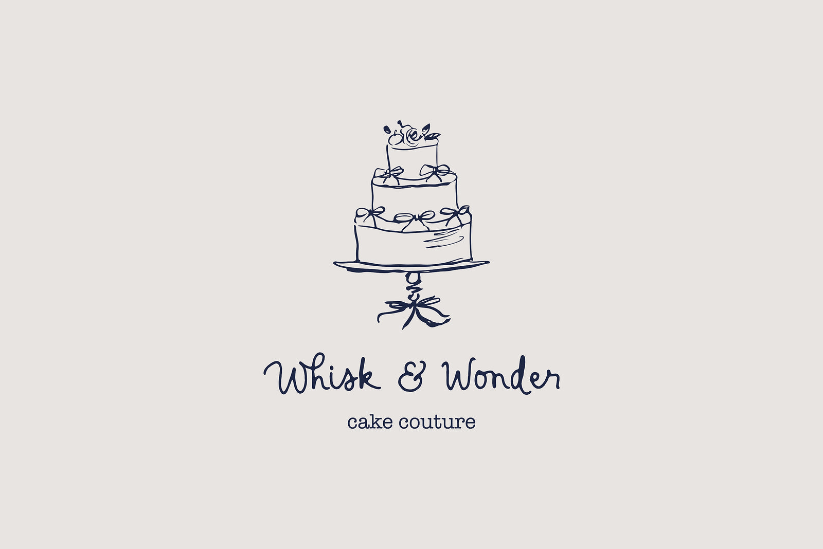 Prosecco and Baguette // Quirky font