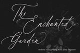 The Enchanted Garden // Calligraphy
