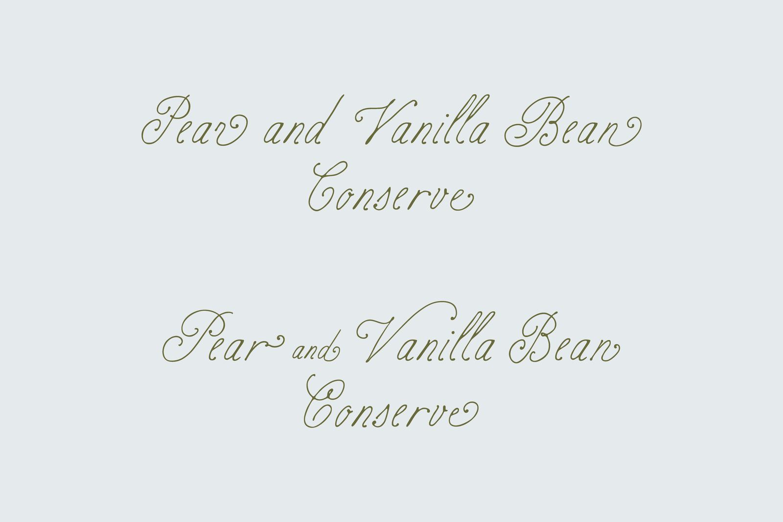 Birch Paper // Handwritten Script Family