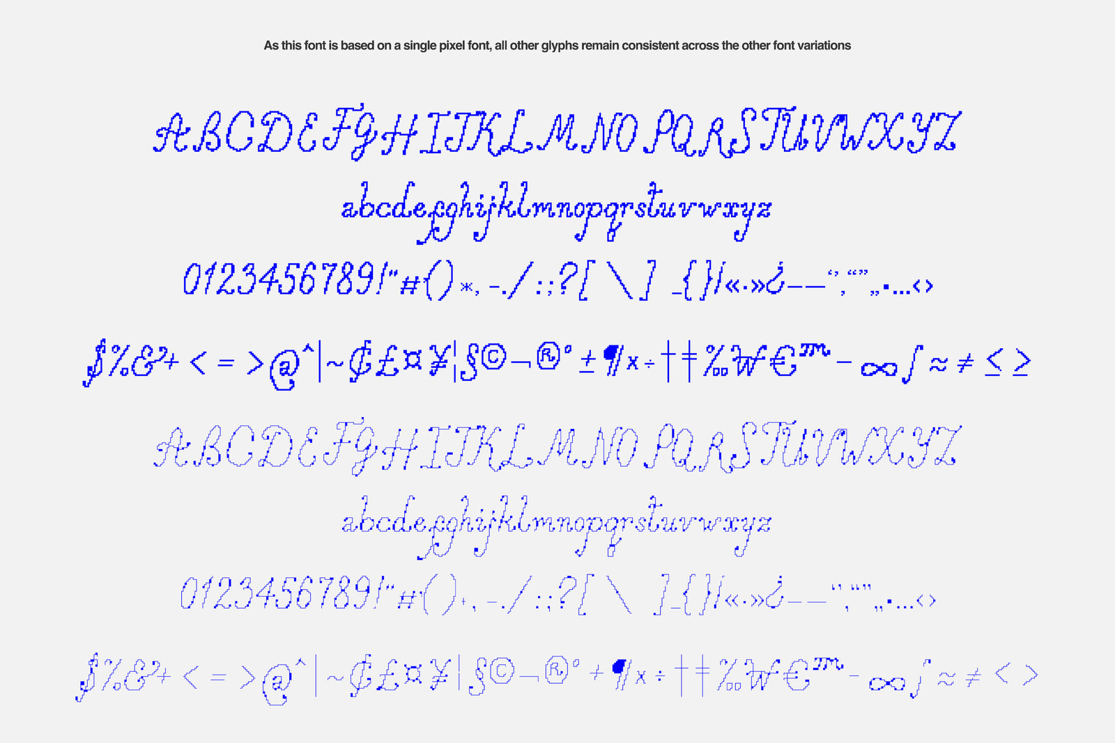Folk Club // 17 Font Set (Pixel)