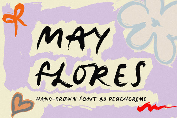 Mayflores// Brush Font