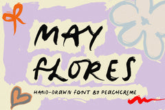 Mayflores// Brush Font