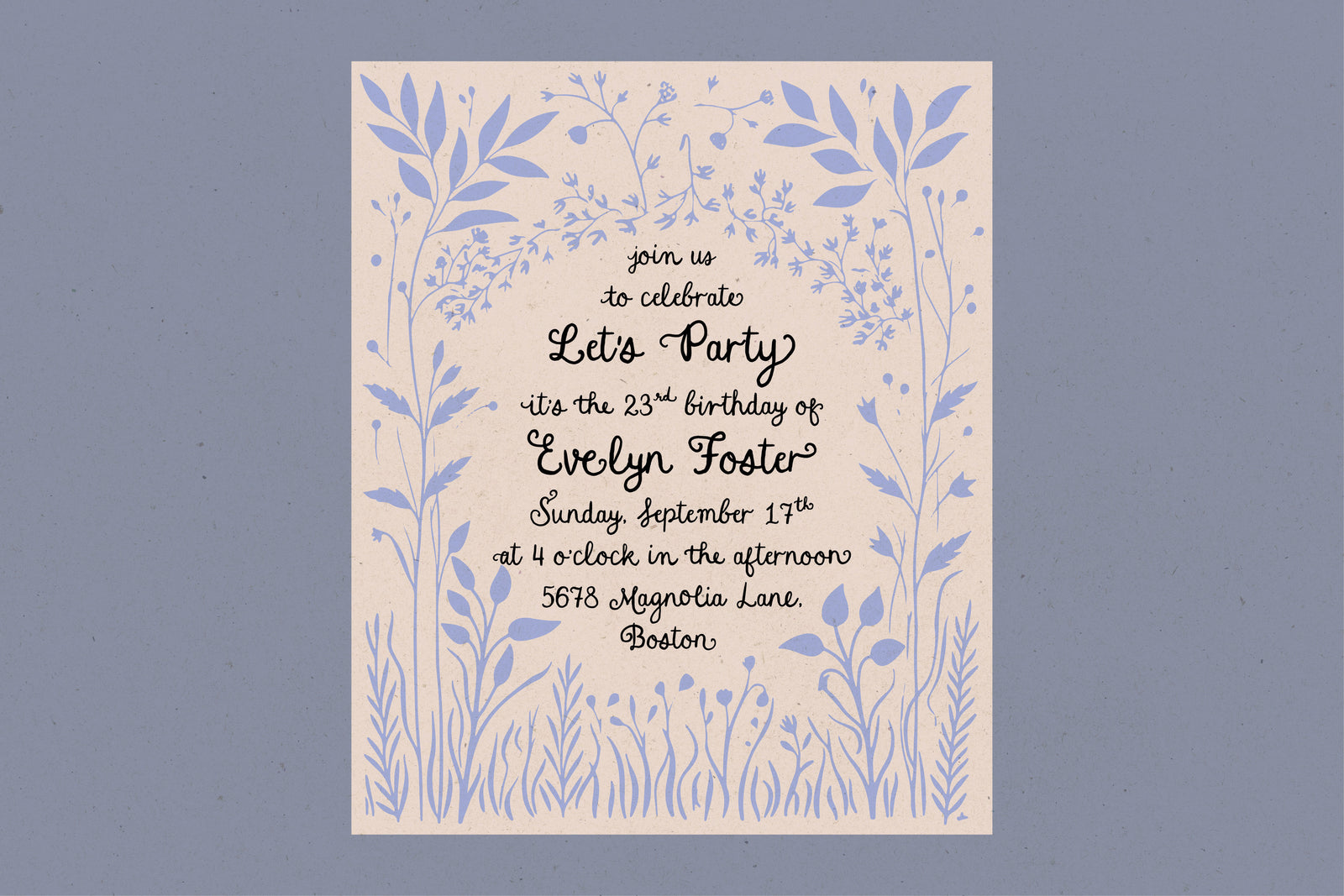 Birdhouse // Handwritten font