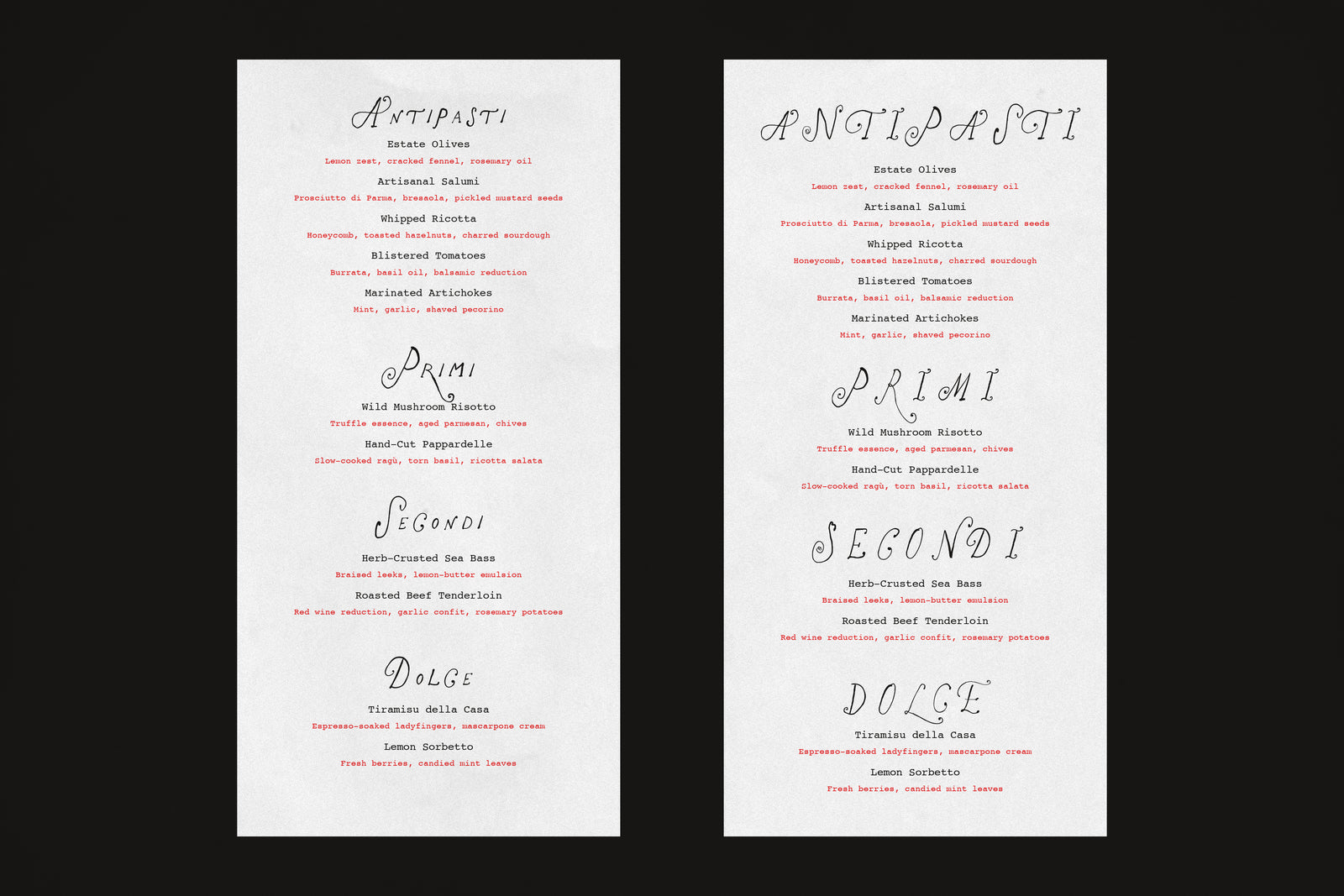 The Rose Atelier// Hand -drawn Font