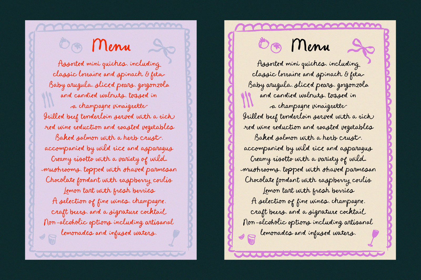 Limoncello Recipe // Handwritten font
