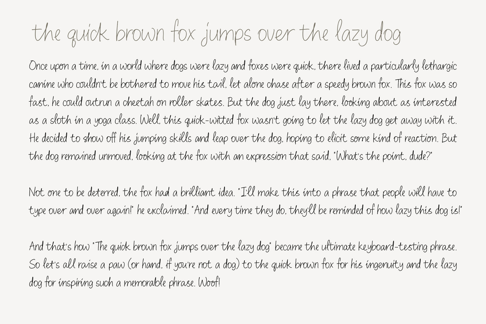 Notes from Paris // Ooh La Legible font
