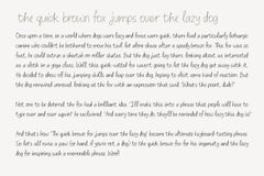 Notes from Paris // Ooh La Legible font