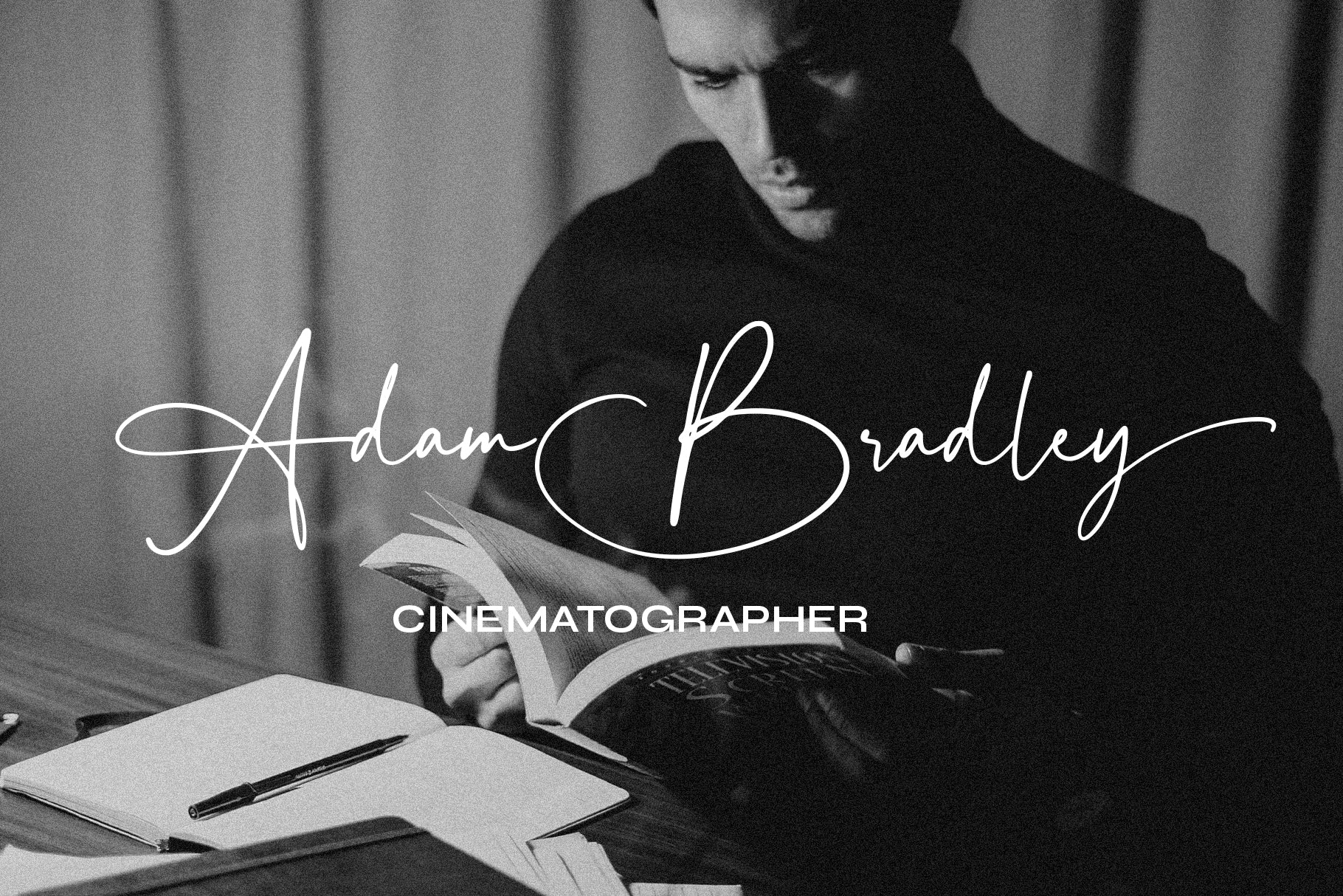 Harold Graham // Signature Font – www.peachcreme.com