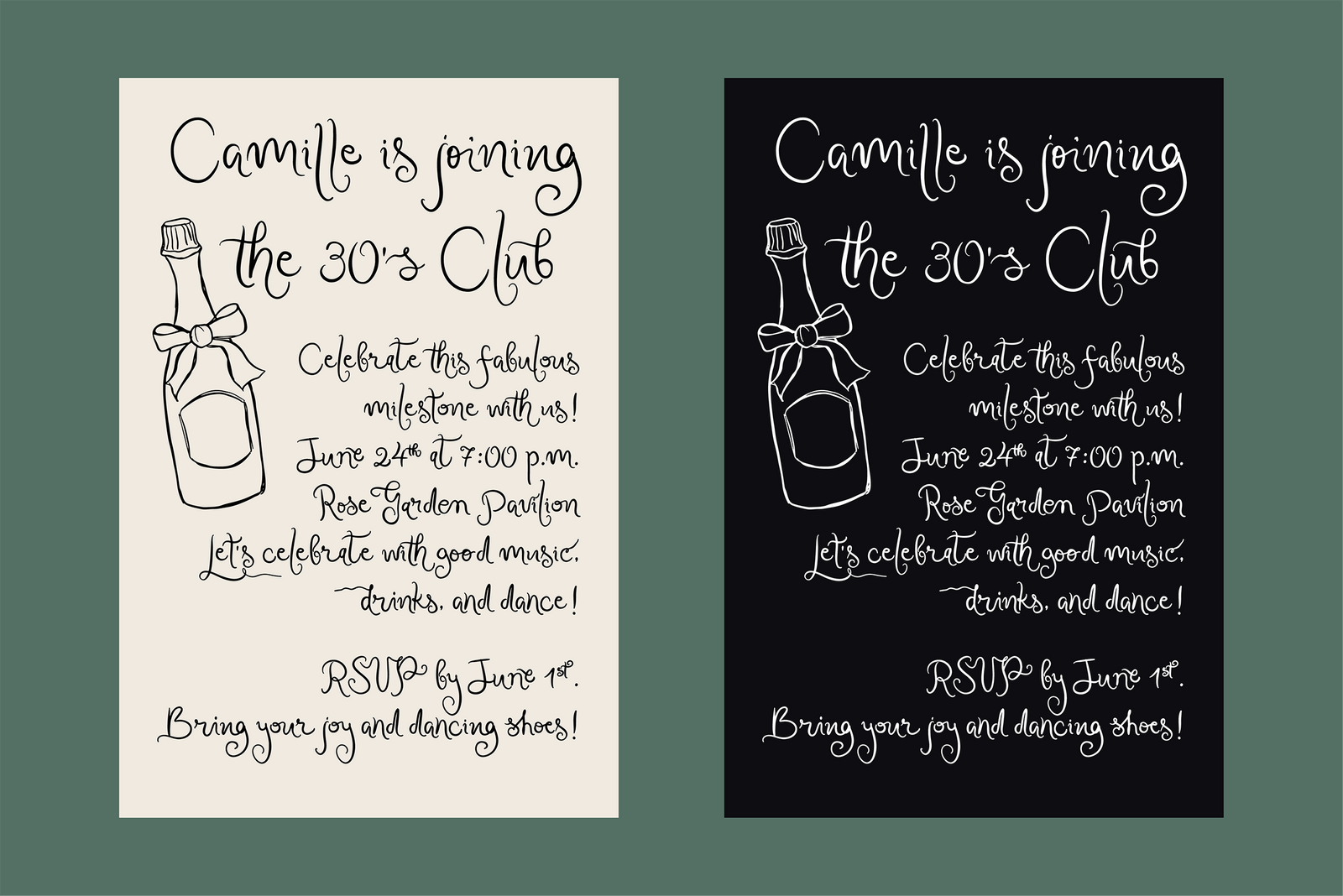 Letters from Madelyn // Quirky Script Font