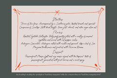 Basil Lime Margarita // Handwritten Font