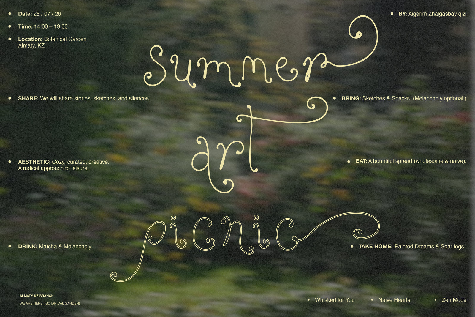 Charm Flora// Curly Font Set