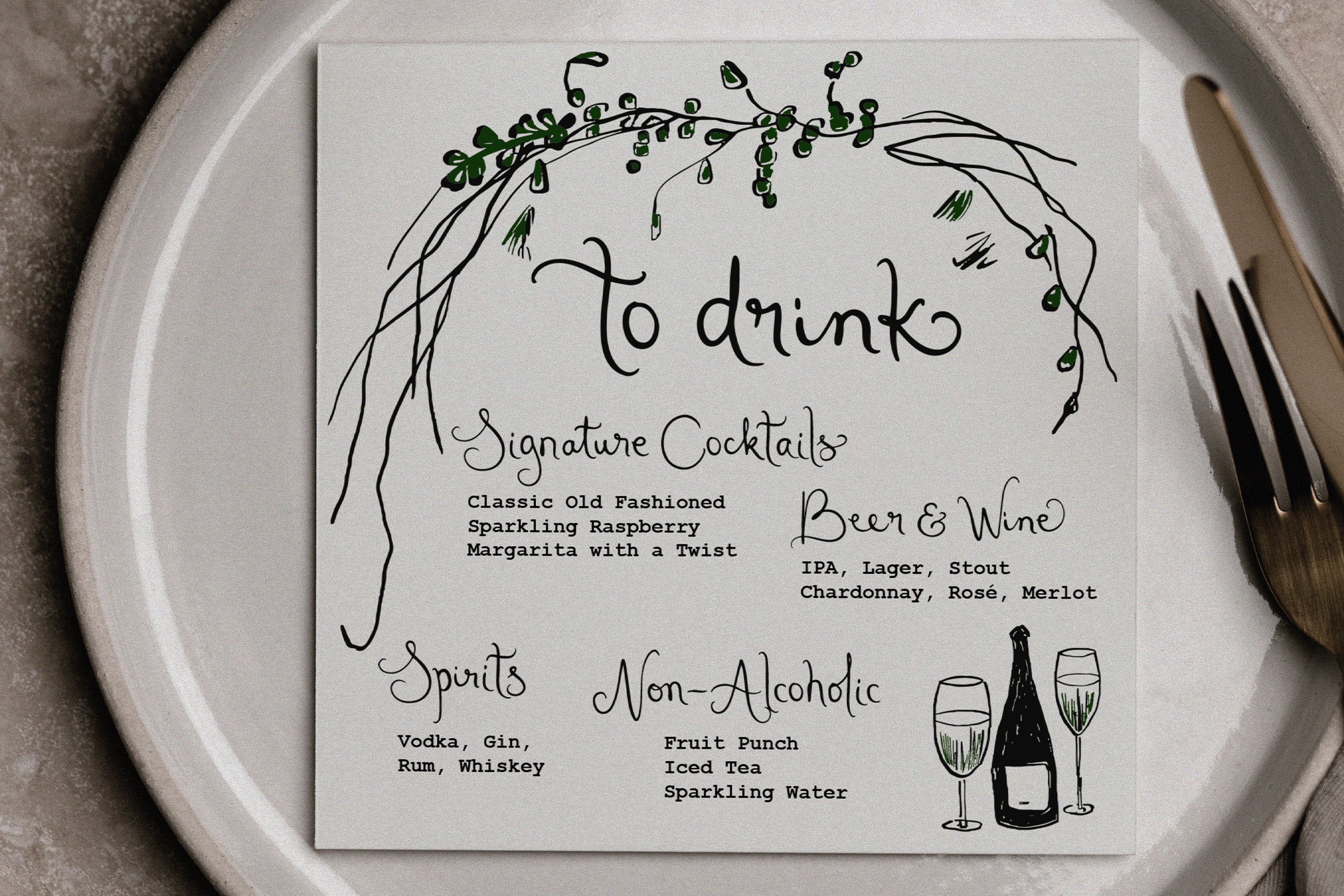 Amour de Brigitte // Quirky font