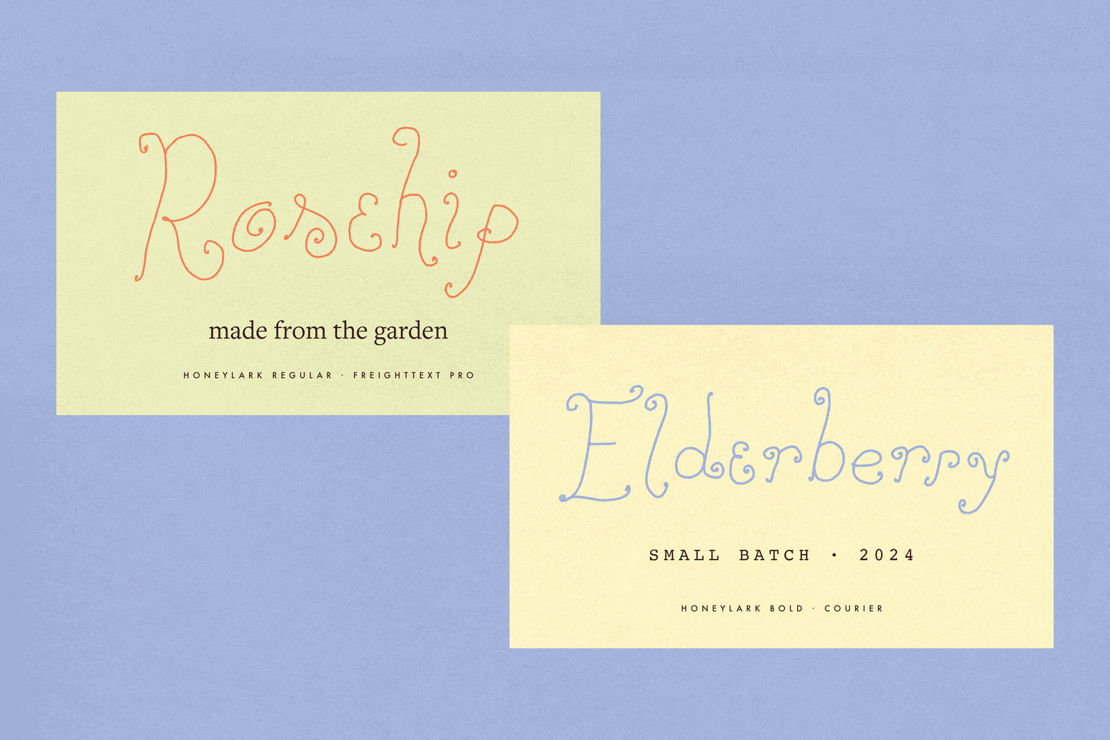 Honeylark//Whimsical Font
